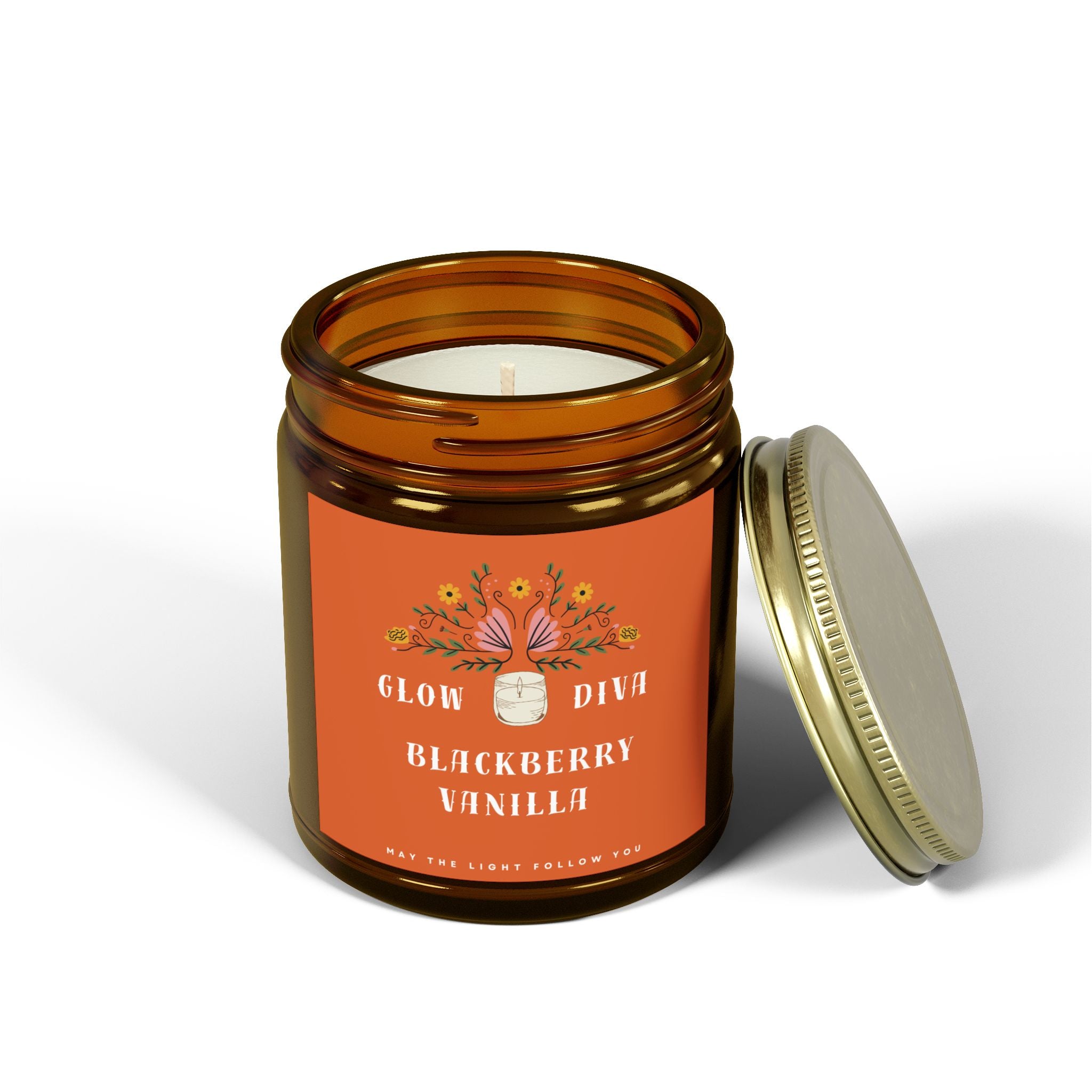 Glow Diva Scented Candles - Blackberry Vanilla