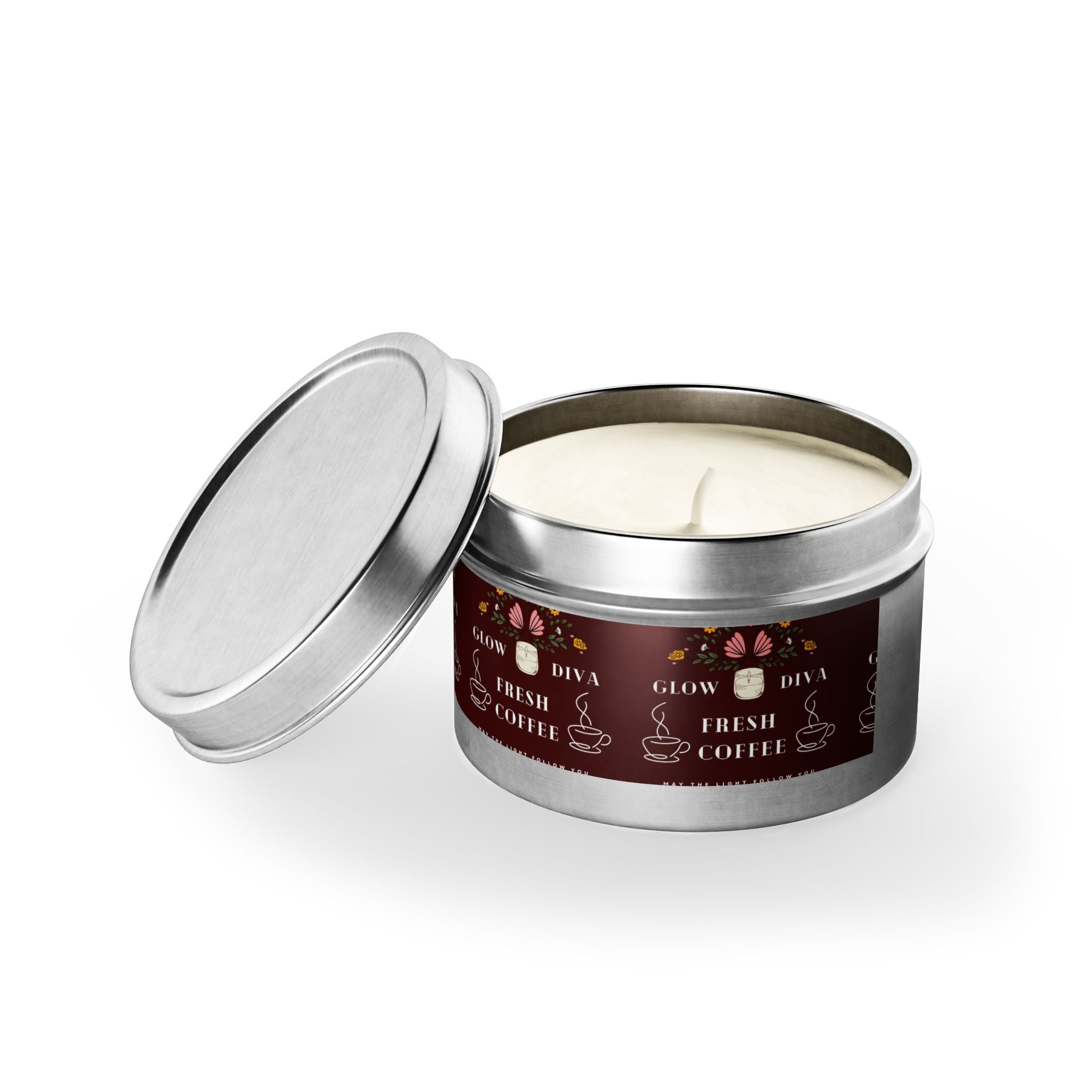 Coffee-Scented Tin Candles | Perfect Gift for Coffee Lovers | Cozy Home Decor