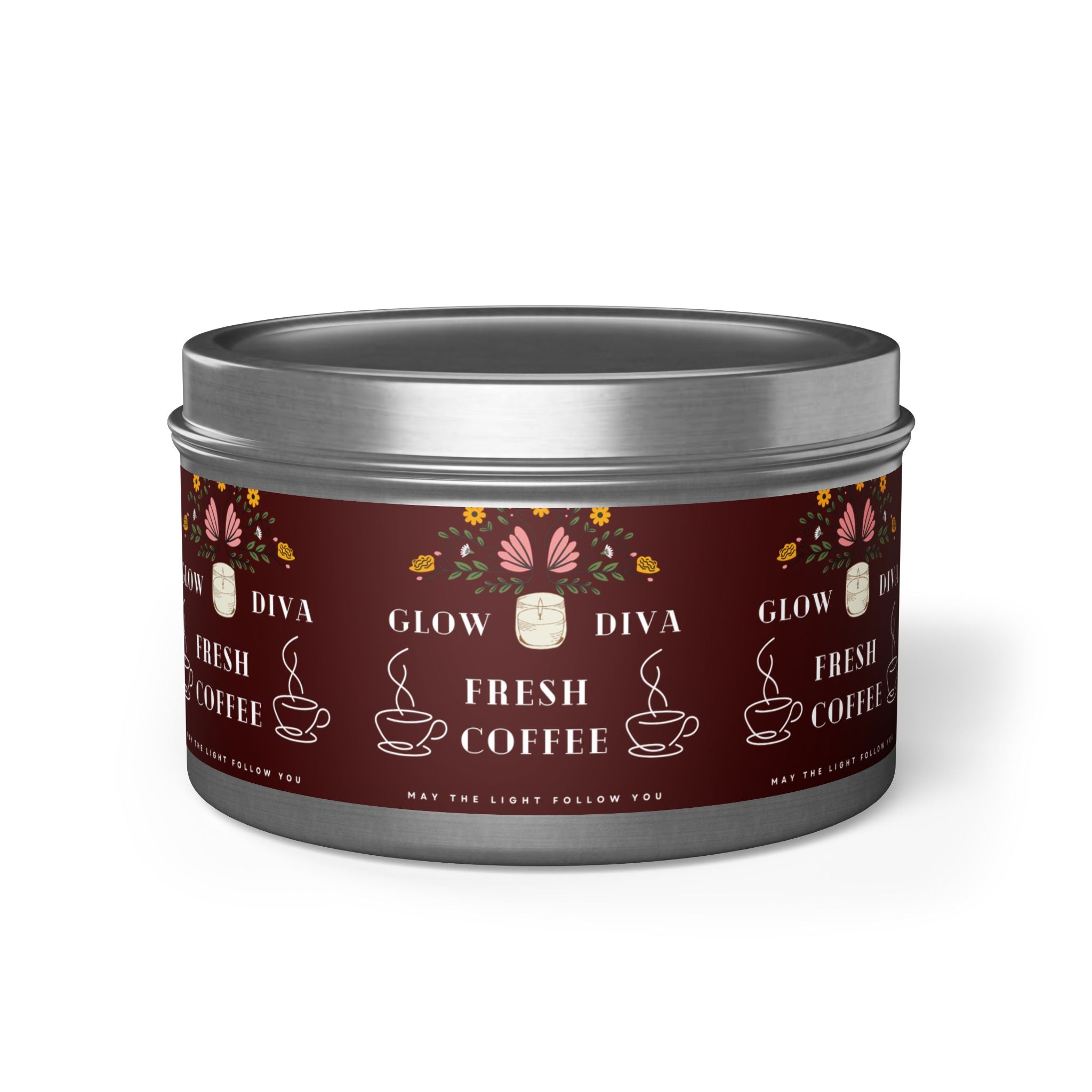 Coffee-Scented Tin Candles | Perfect Gift for Coffee Lovers | Cozy Home Decor