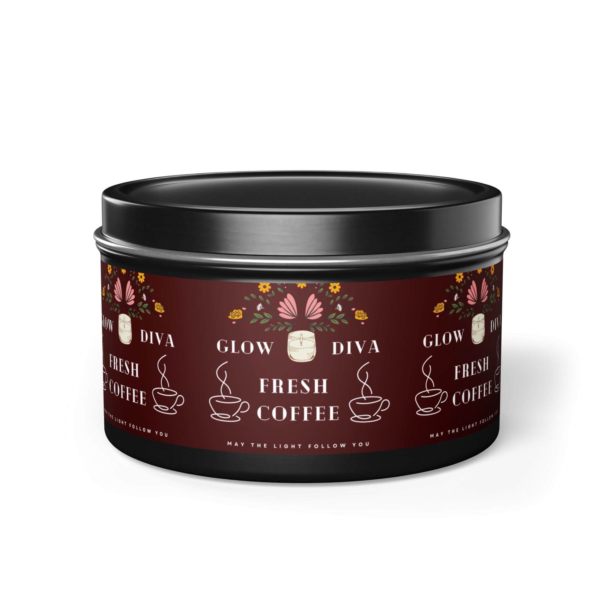 Coffee-Scented Tin Candles | Perfect Gift for Coffee Lovers | Cozy Home Decor