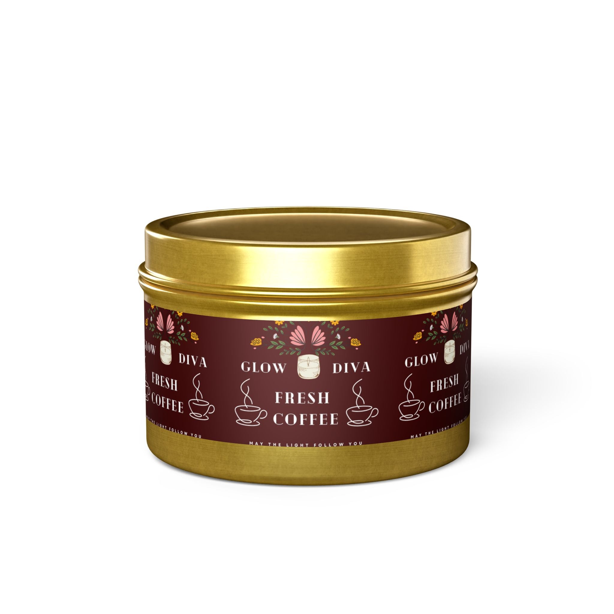 Coffee-Scented Tin Candles | Perfect Gift for Coffee Lovers | Cozy Home Decor
