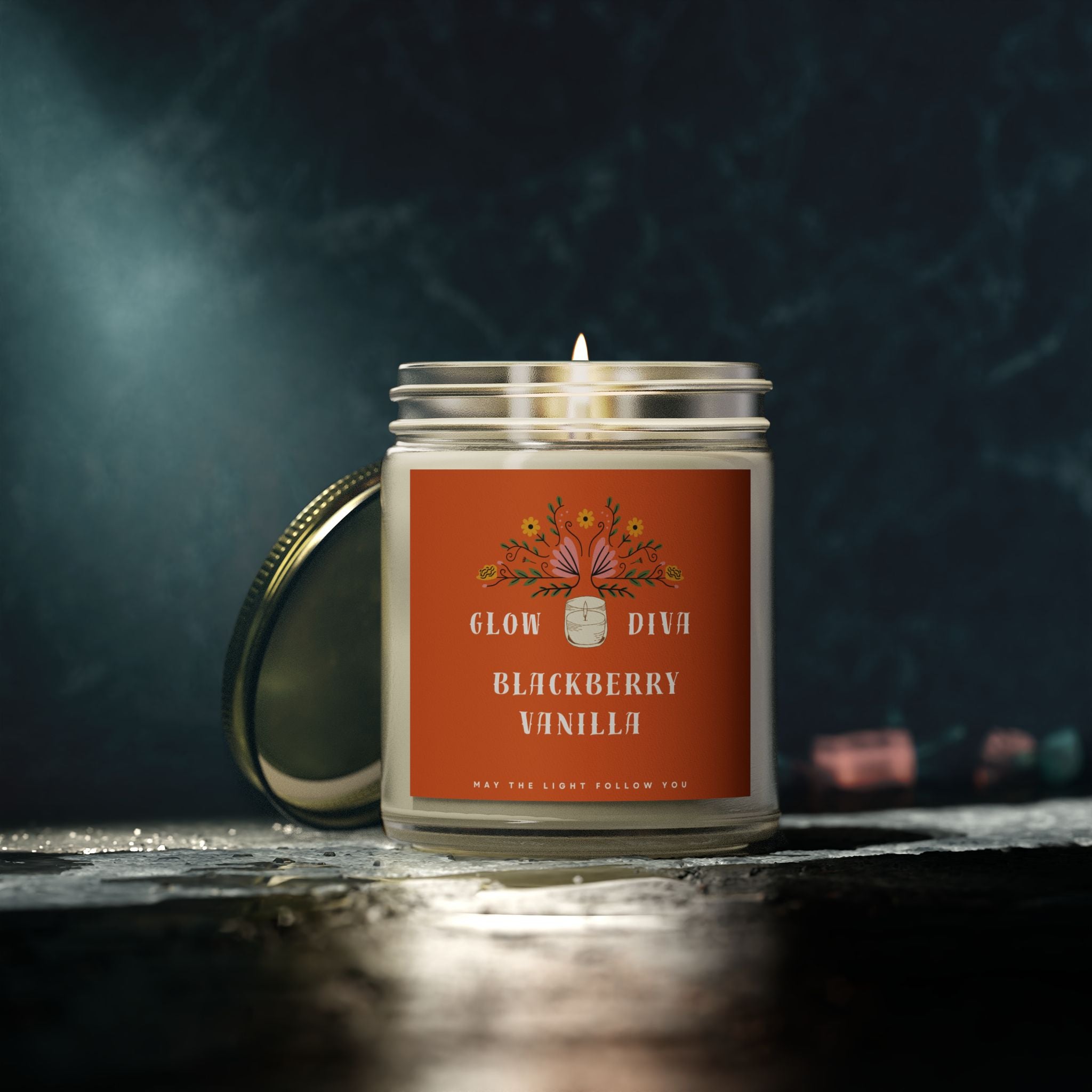 Glow Diva Scented Candles - Blackberry Vanilla