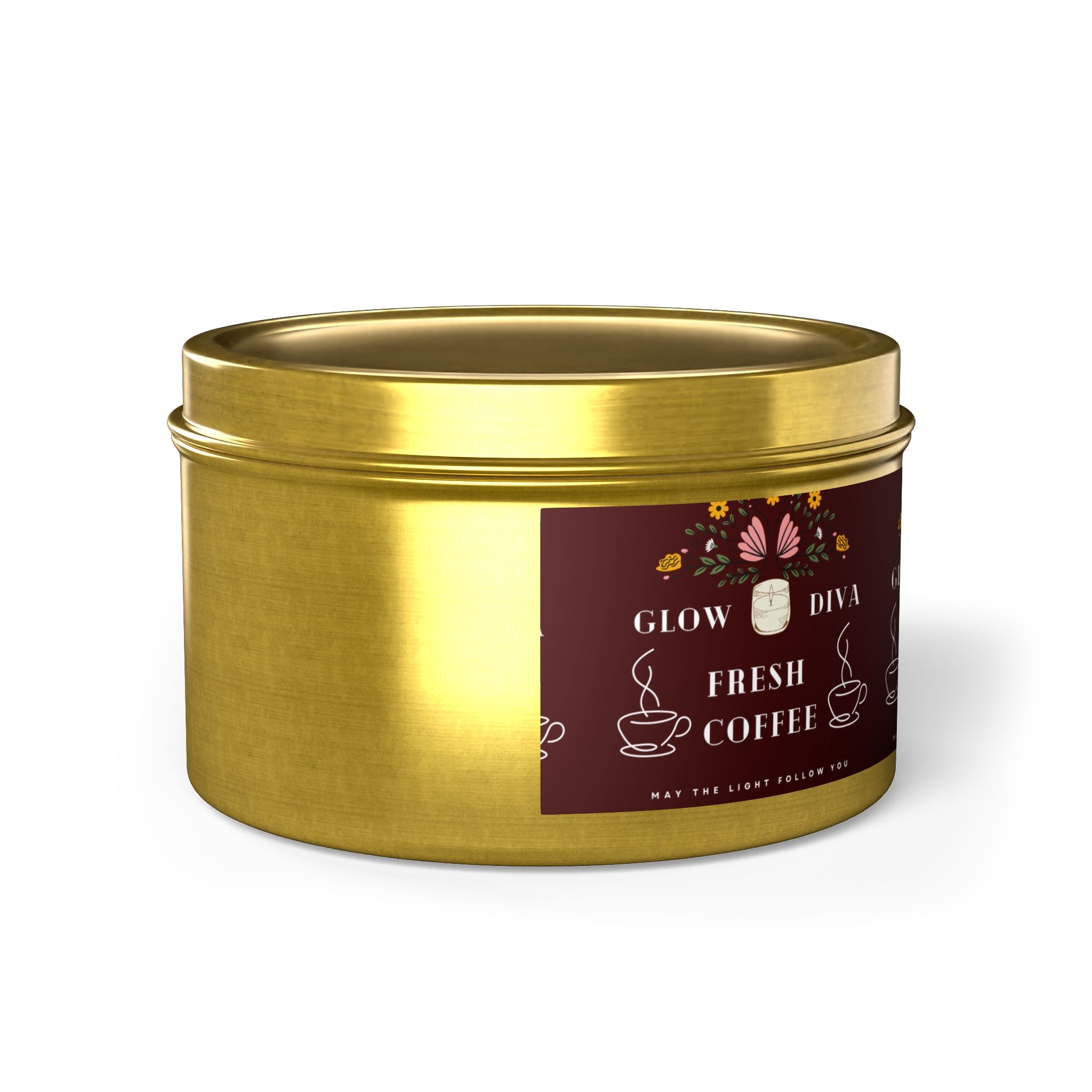 Coffee-Scented Tin Candles | Perfect Gift for Coffee Lovers | Cozy Home Decor