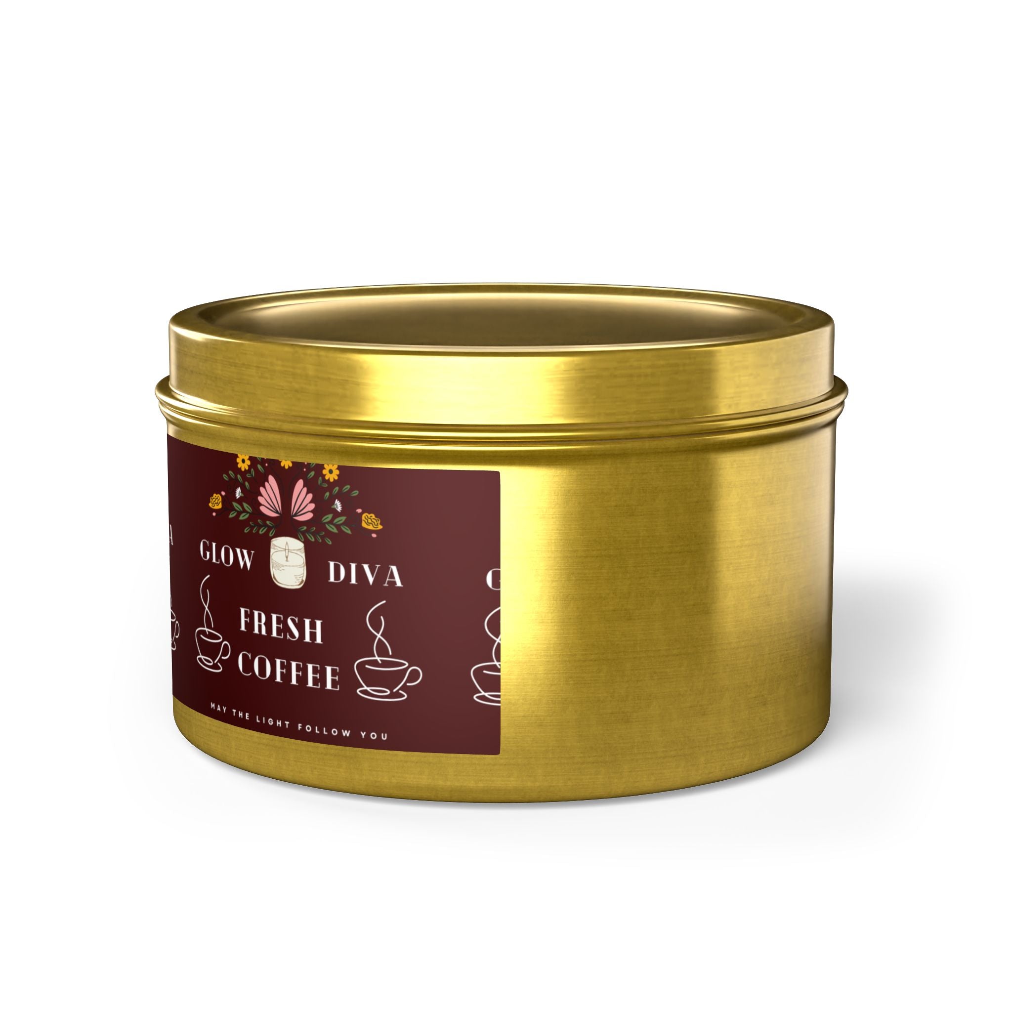 Coffee-Scented Tin Candles | Perfect Gift for Coffee Lovers | Cozy Home Decor
