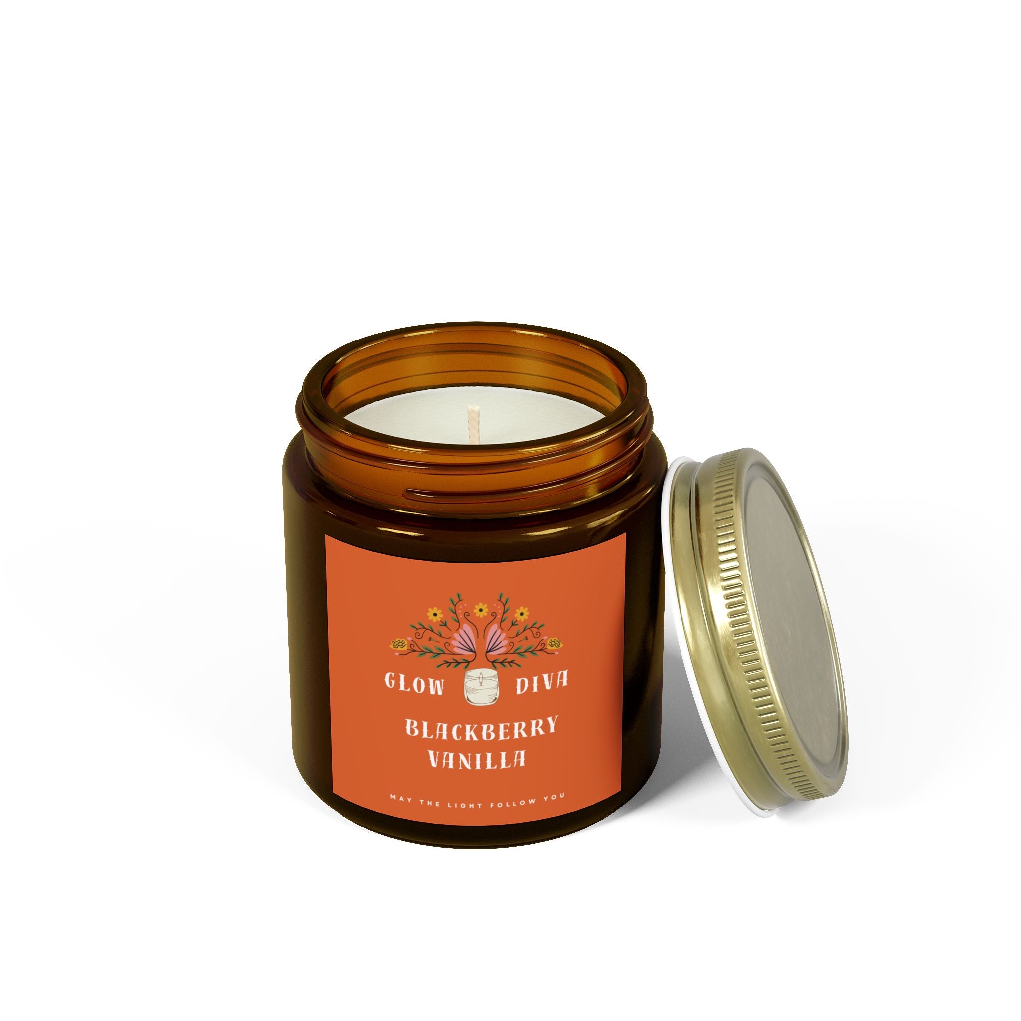 Glow Diva Scented Candles - Blackberry Vanilla
