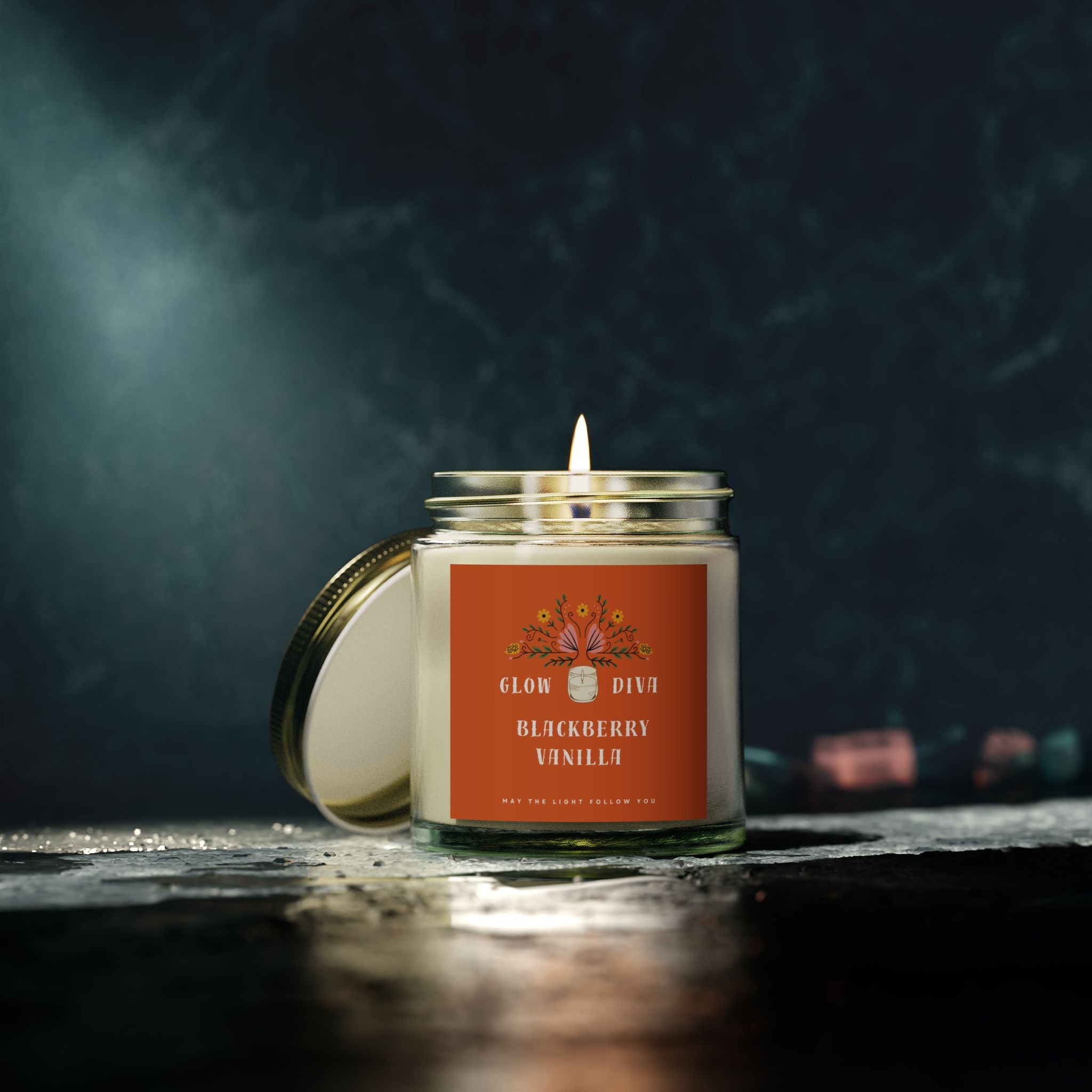 Glow Diva Scented Candles - Blackberry Vanilla