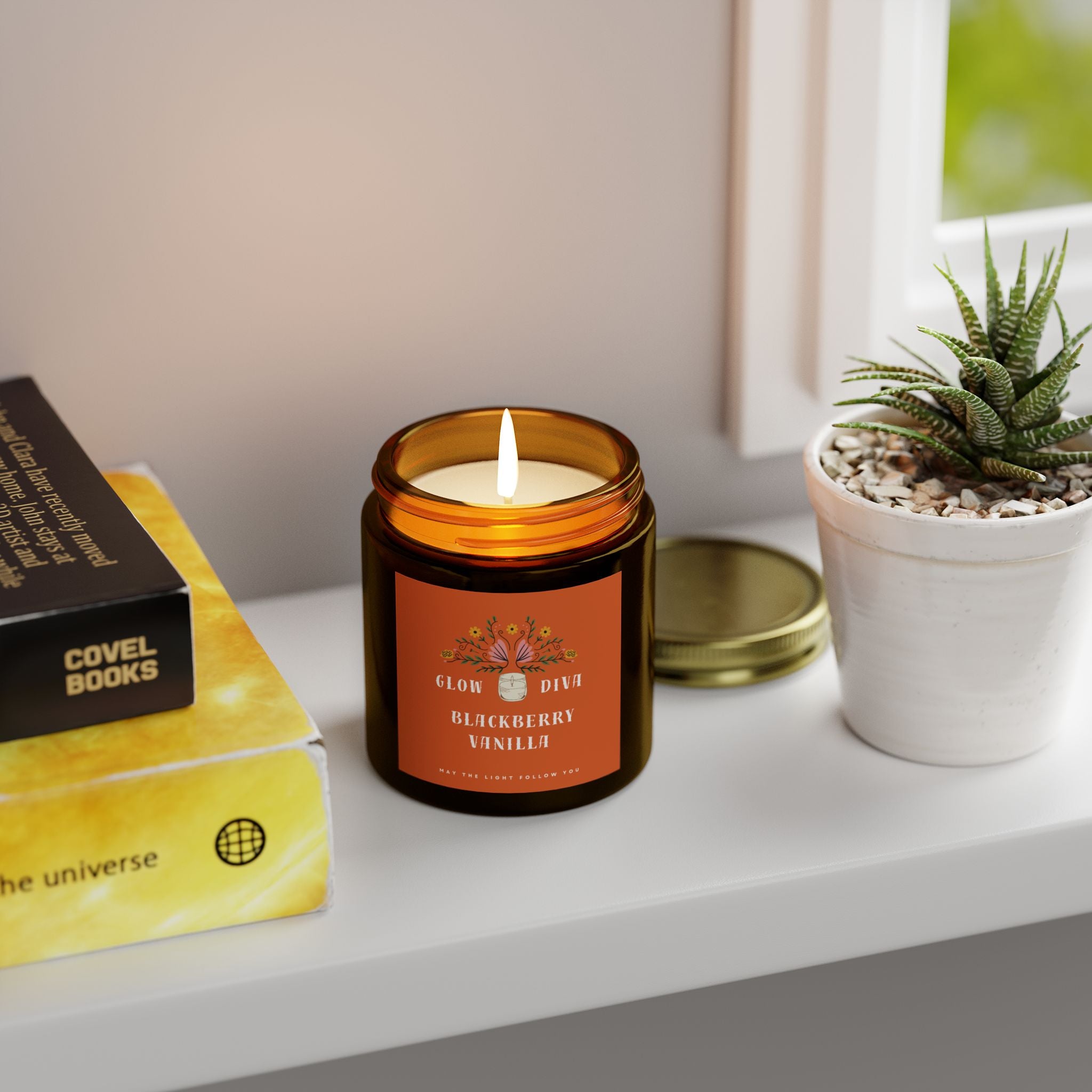 Glow Diva Scented Candles - Blackberry Vanilla