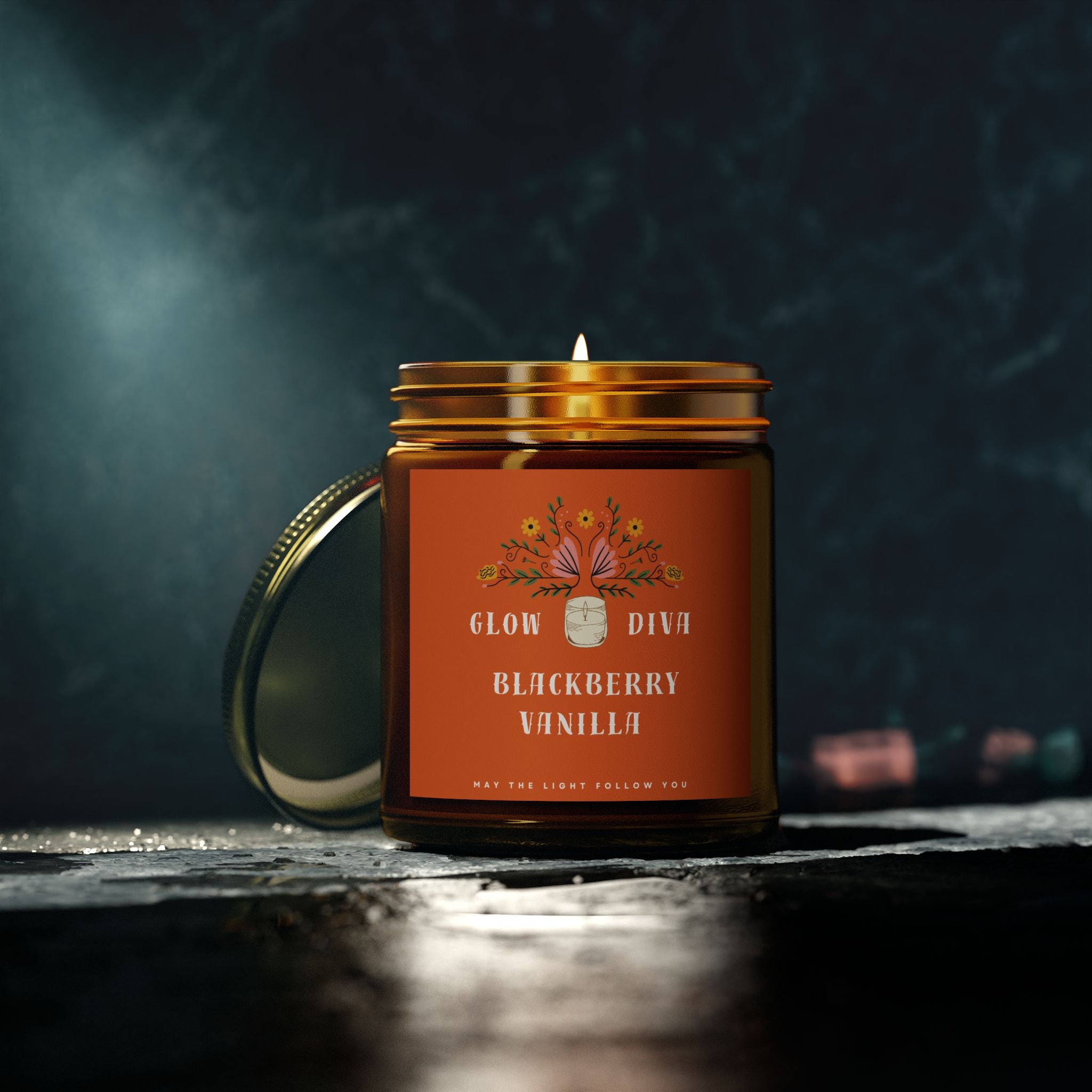 Glow Diva Scented Candles - Blackberry Vanilla