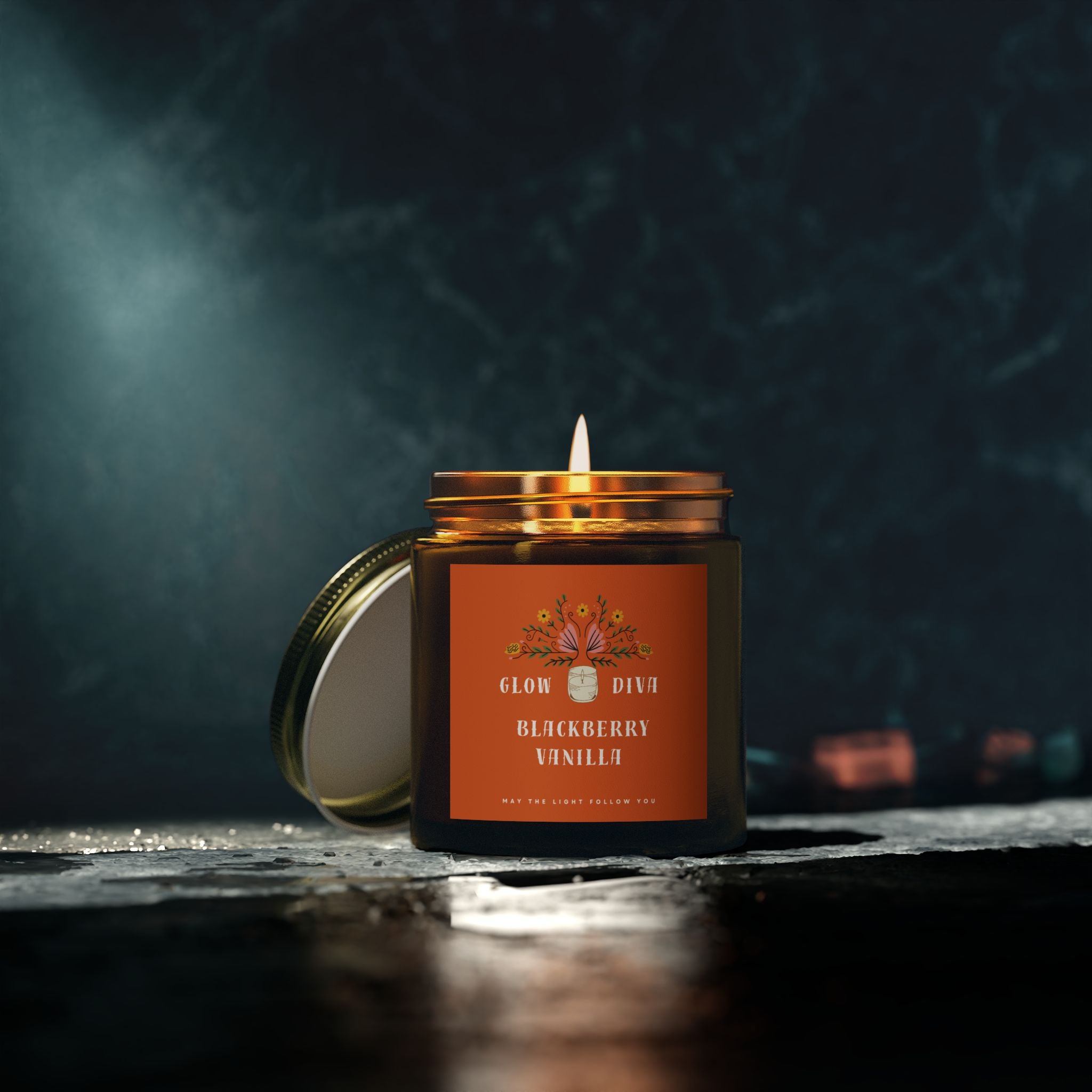 Glow Diva Scented Candles - Blackberry Vanilla