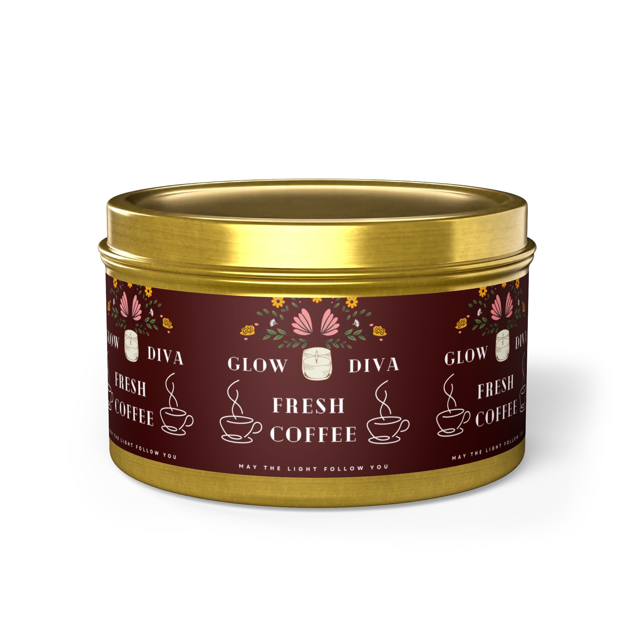 Coffee-Scented Tin Candles | Perfect Gift for Coffee Lovers | Cozy Home Decor