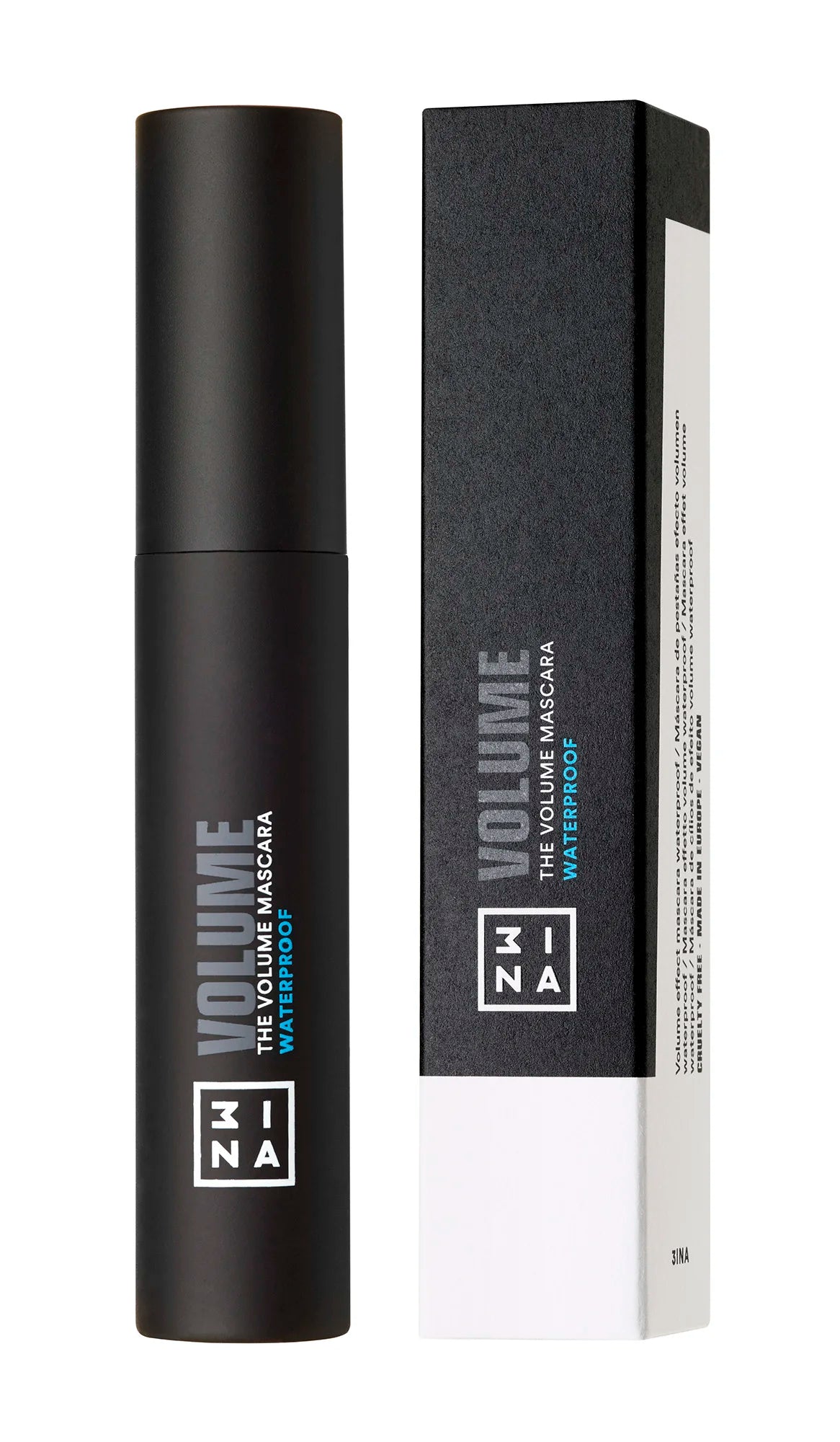 The Waterproof Volume Mascara - Black by 3INA for Women - 0.47 oz Mascara