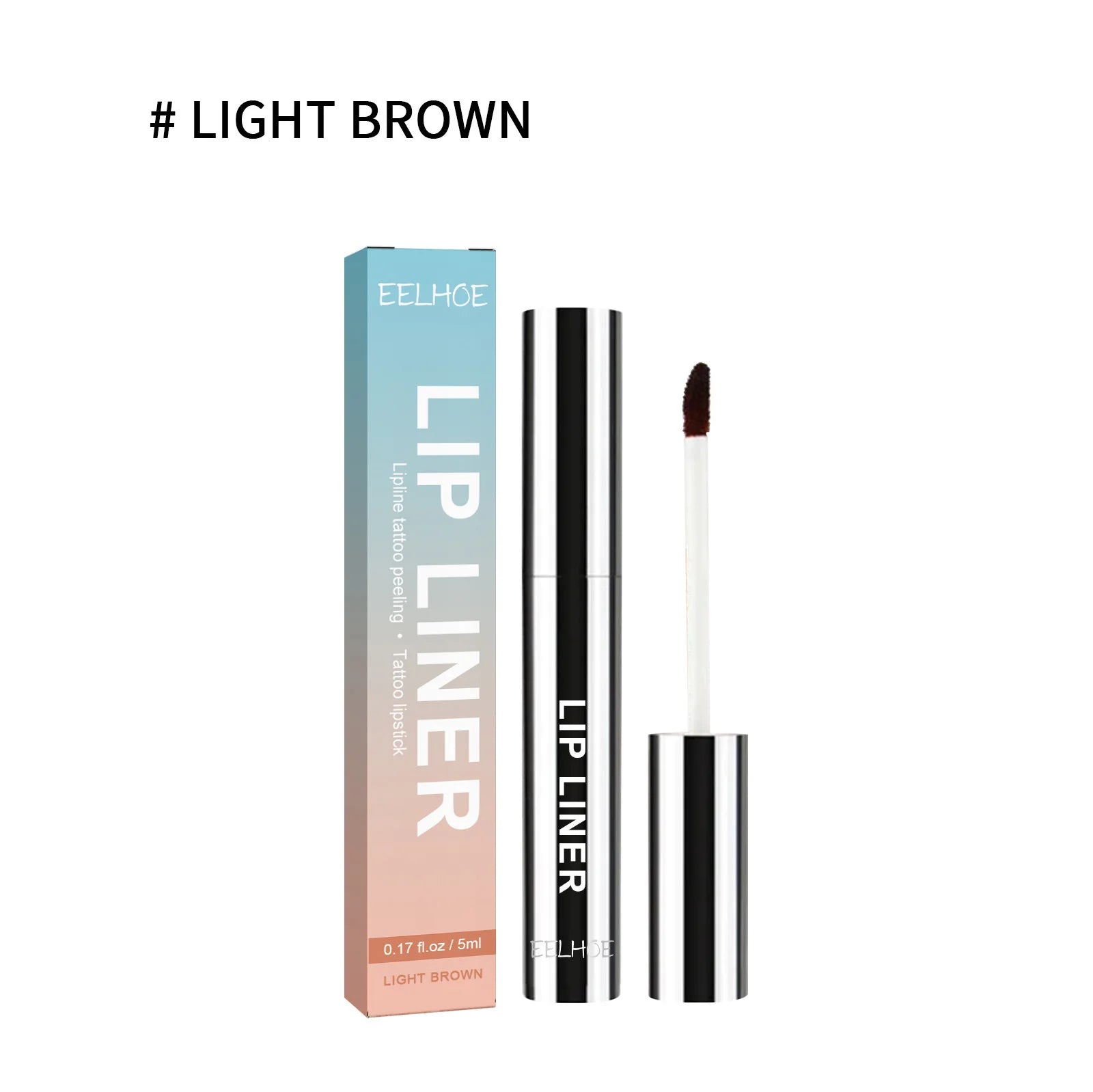 Eelhoe 5ml Peel Off Lip Liner Pen Waterproof Long Lasting Plump Lip Matte Velvet Gloss Nourish Sexy Contour Lips Make Up Pencil