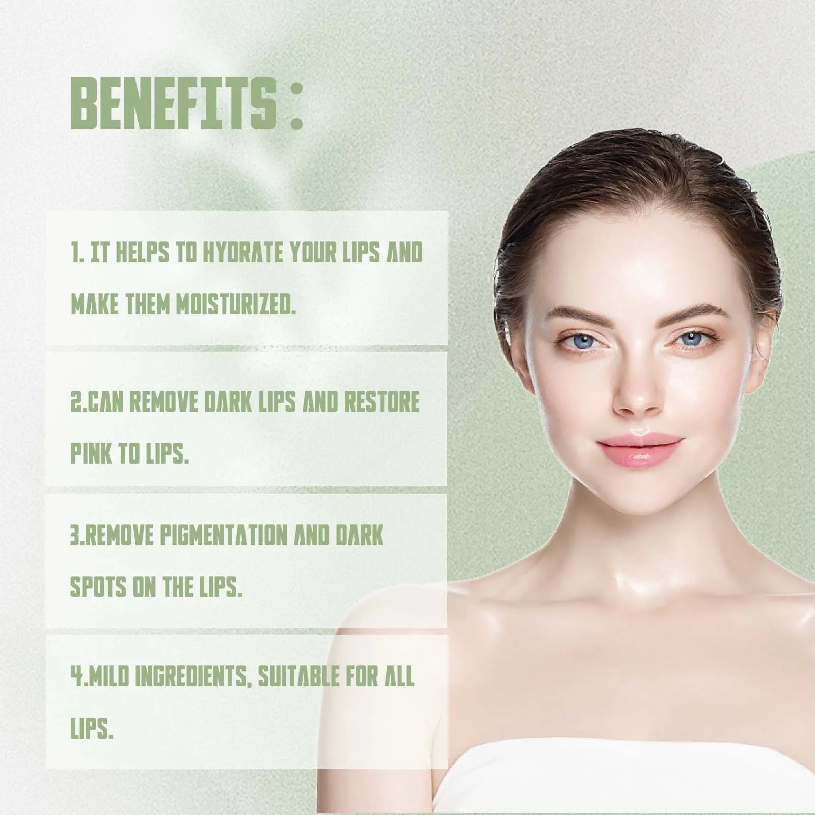Hoygi Moisturizing Lip Balm Stick Reduce Melanin Remove Dark Lip Dead Skin Nourish Repair Cracking Lip Plumping Pink Lip Balm