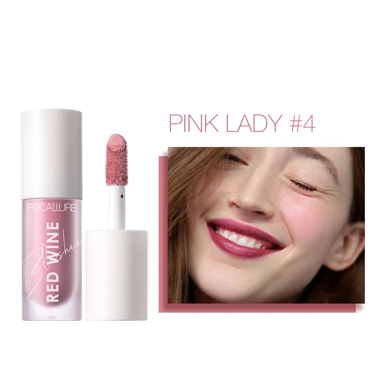 FOCALLURE Face Liquid Blusher Natural Looking Matte Cheek Blush Cream Make Up FA89
