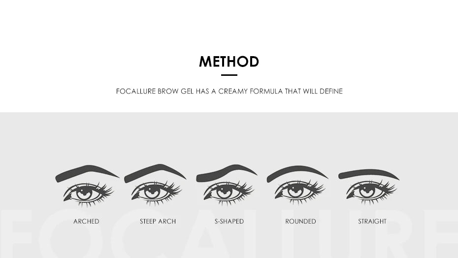 Wholesale FOCALLURE Eyebrow Cream Gel Enhancers Long-lasting Waterproof Eye Brows Pomade Gel With Brushes For Women Makeup