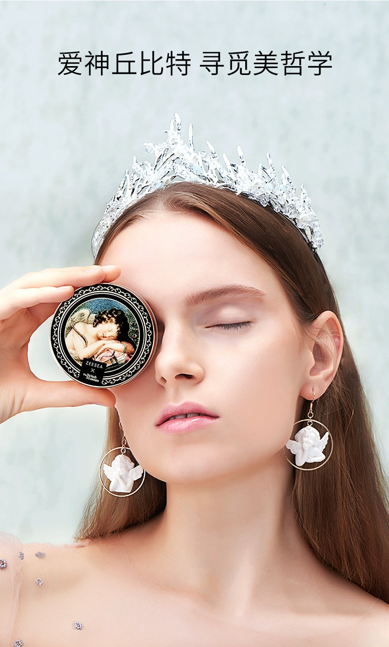 ZEESEA Angel Cupid Oil-Control Loose Powder Soft Loose Powder Women Cosmetics Oil-Control Waterproof Makeup