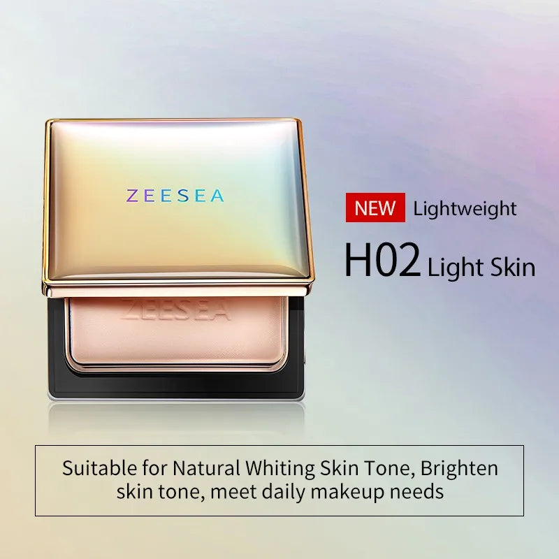 ZEESEA Oil-control Compact Powder Pressed Powder Concealer Waterproof Sweatproof Lightweight Makeup Women Beauty Cosmetics