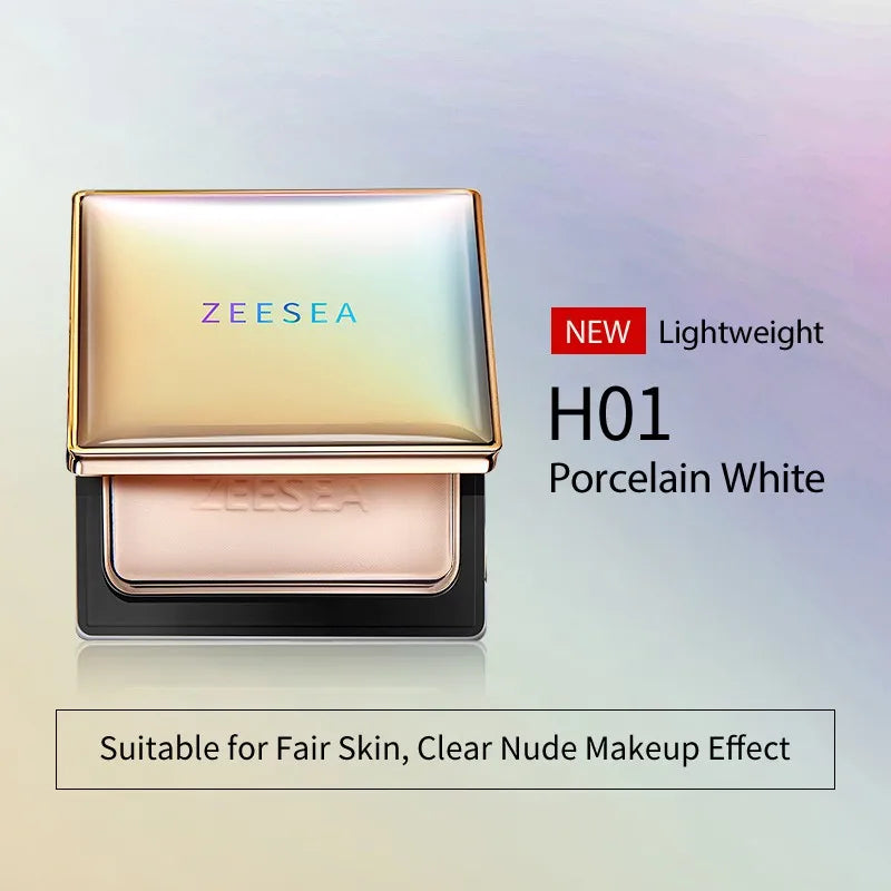 ZEESEA Oil-control Compact Powder Pressed Powder Concealer Waterproof Sweatproof Lightweight Makeup Women Beauty Cosmetics