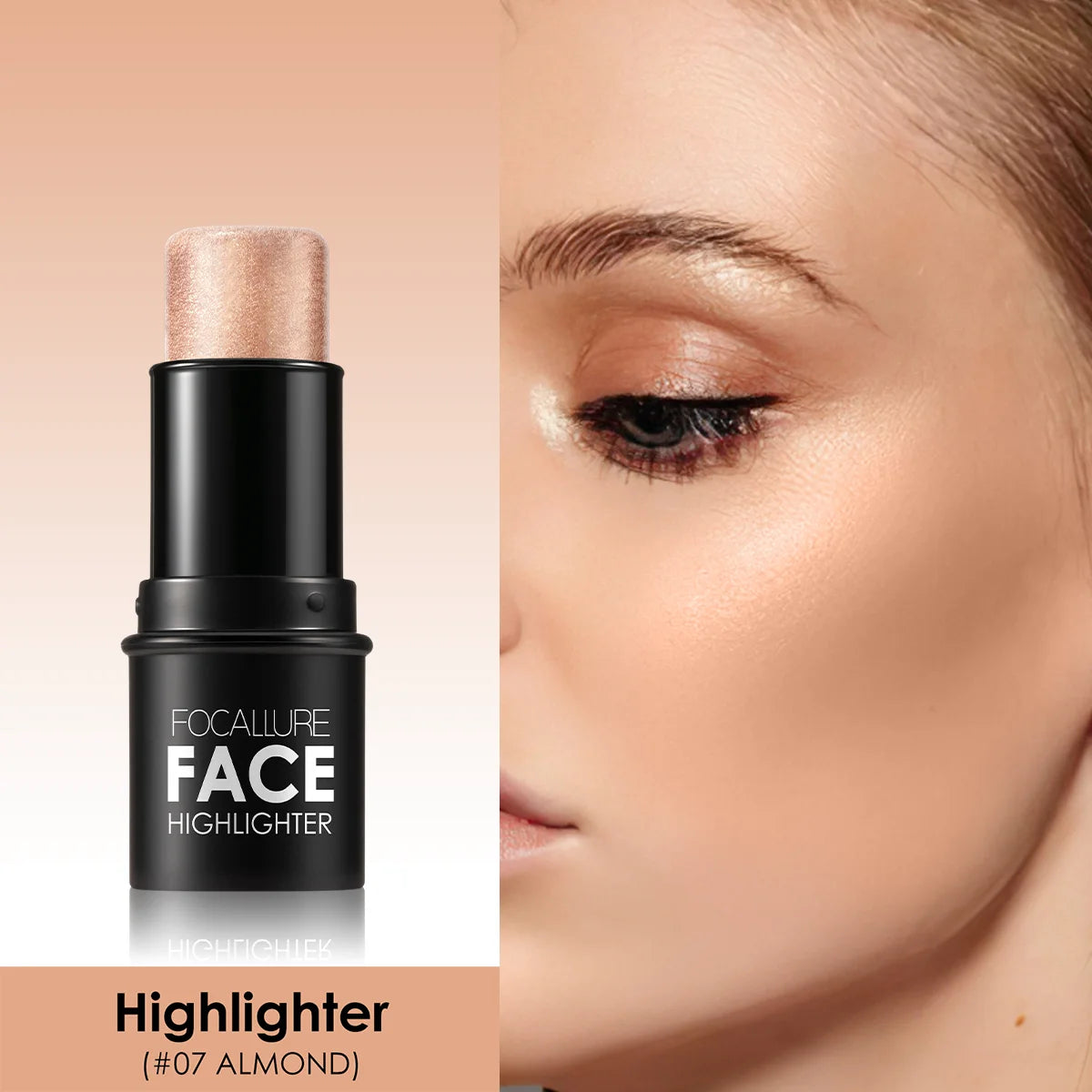 Wholesale FOCALLURE Bronzer Highlighter Stick Waterproof Body Face Contour Corrector Illuminator Cream For Women's Makeup