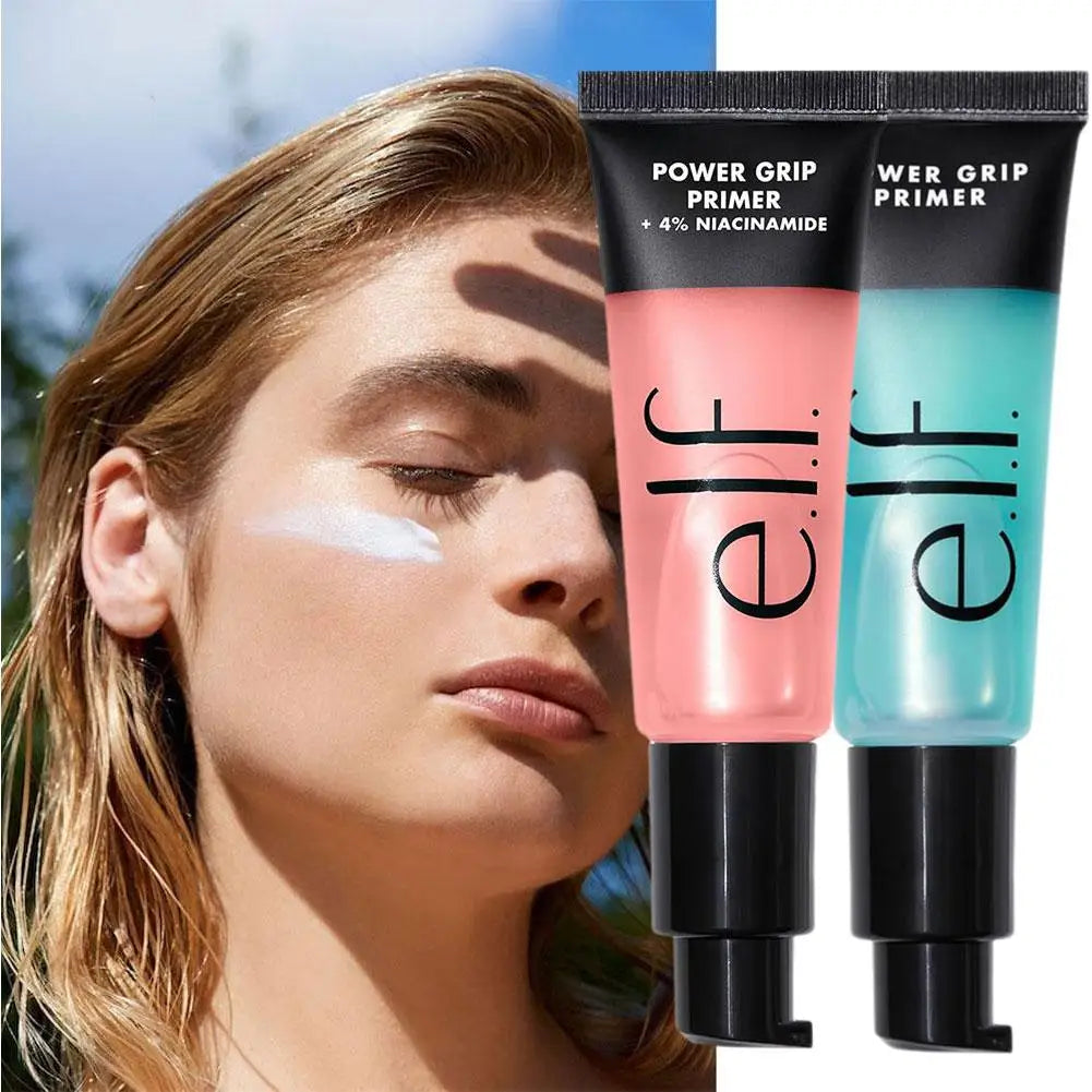 Elf Power Grip Primer Gel-Based Moisturizing Facial Primer Refreshing For Tightening Makeup Base Long-lasting Makeup