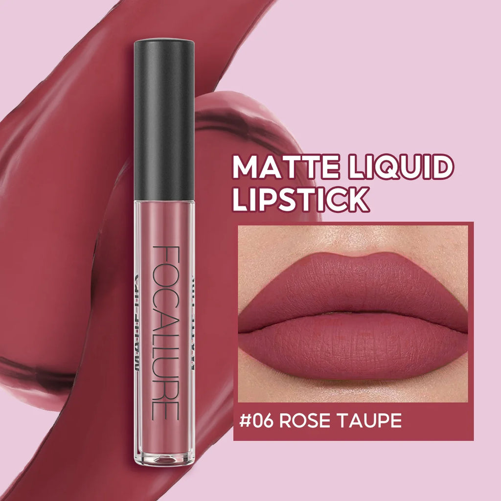 Focallure Wholesale Hot Liquid Lipgloss Matte Lipstick 37 Colors Waterproof Lip Stick Lip Tint Long Lasting Lips Makeup Woman