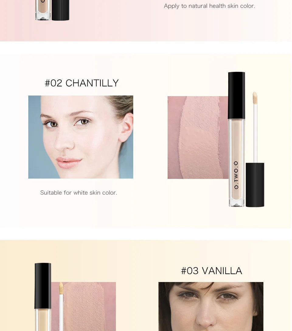 4 Colors Liquid Concealer For Face Contouring Eye Cover Foundation Makeup Base Cosmetics Beauty Health