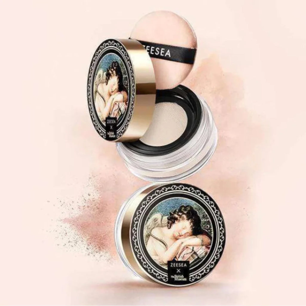 ZEESEA Angel Cupid Oil-Control Loose Powder Soft Loose Powder Women Cosmetics Oil-Control Waterproof Makeup