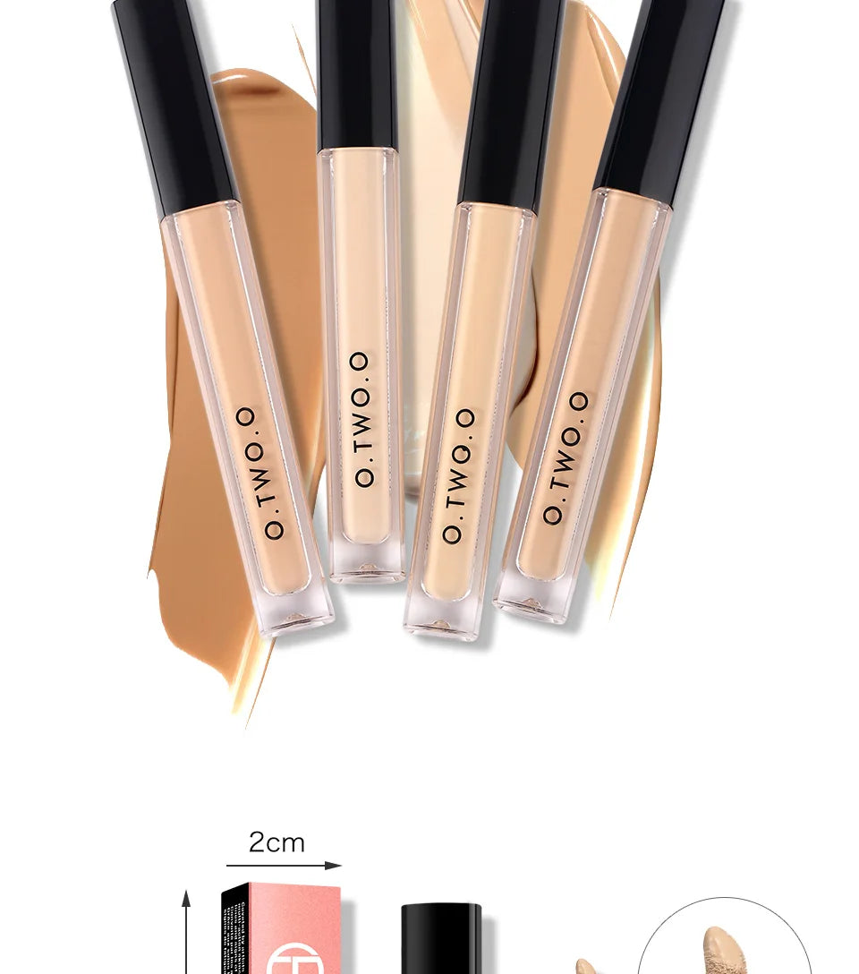 4 Colors Liquid Concealer For Face Contouring Eye Cover Foundation Makeup Base Cosmetics Beauty Health