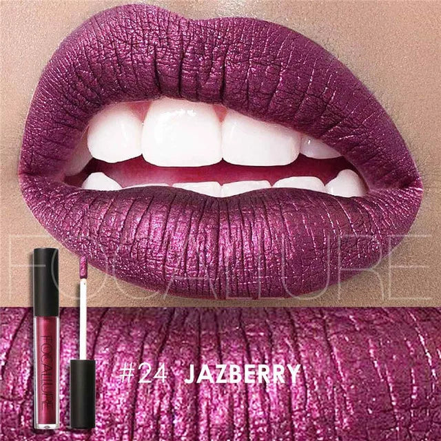 Focallure Wholesale Hot Liquid Lipgloss Matte Lipstick 37 Colors Waterproof Lip Stick Lip Tint Long Lasting Lips Makeup Woman