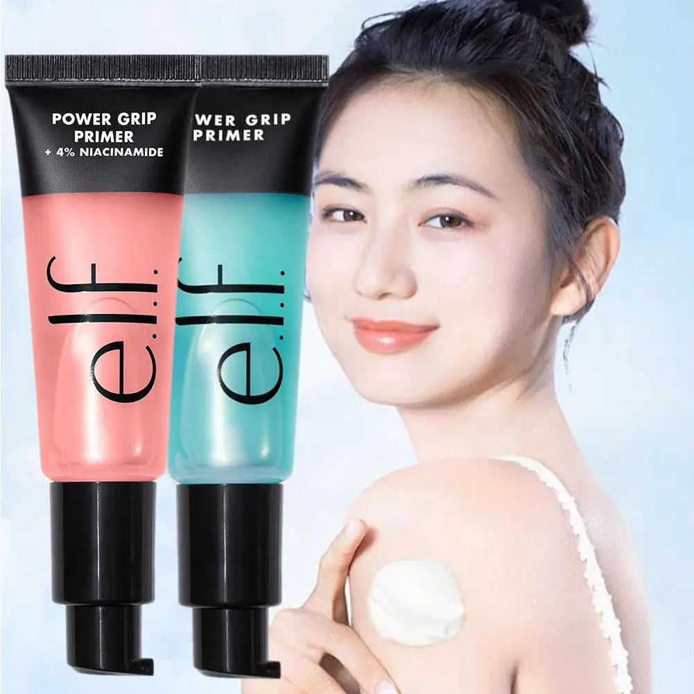 Elf Power Grip Primer Gel-Based Moisturizing Facial Primer Refreshing For Tightening Makeup Base Long-lasting Makeup