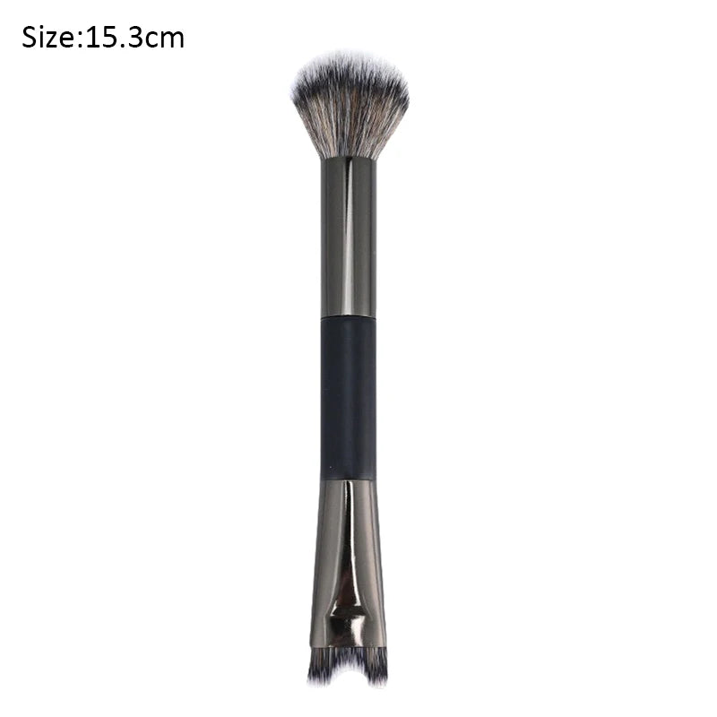 Nose Contour U-Shaped Makeup Brush Dual-End Nose Shadow Makeup Brushes Eyeshadow Contour Face Highlighting Brush Cosmetics Tools