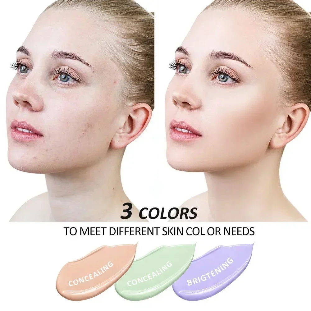 ZEESEA Barrier BB Cream Primer Concealer Liquid Foundation Moisturizing Longlasting Waterproof Invisible Pores Whitening Makeup
