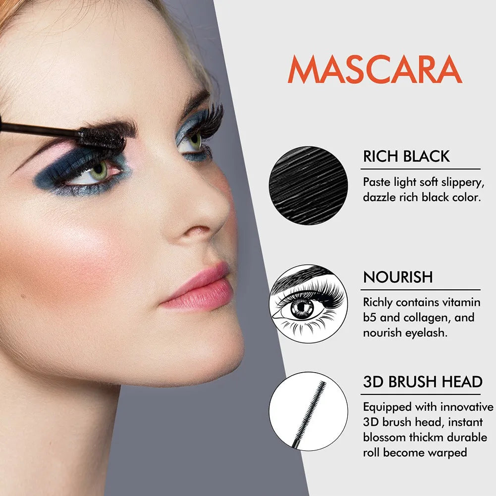 ZEESEA Multi-effect Mascara Black Curling Lengthen  Eye Makeup