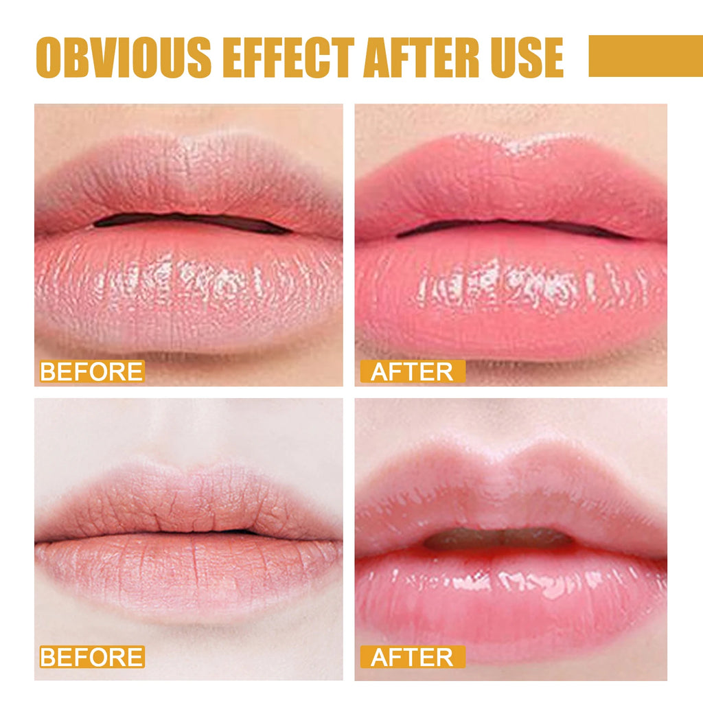 Honey Moisturizing Lip Balm Lip Mask Deep Maintenance Saving Cracking Prevent Dry Lip Care Long-Lasting Female Makeup Product