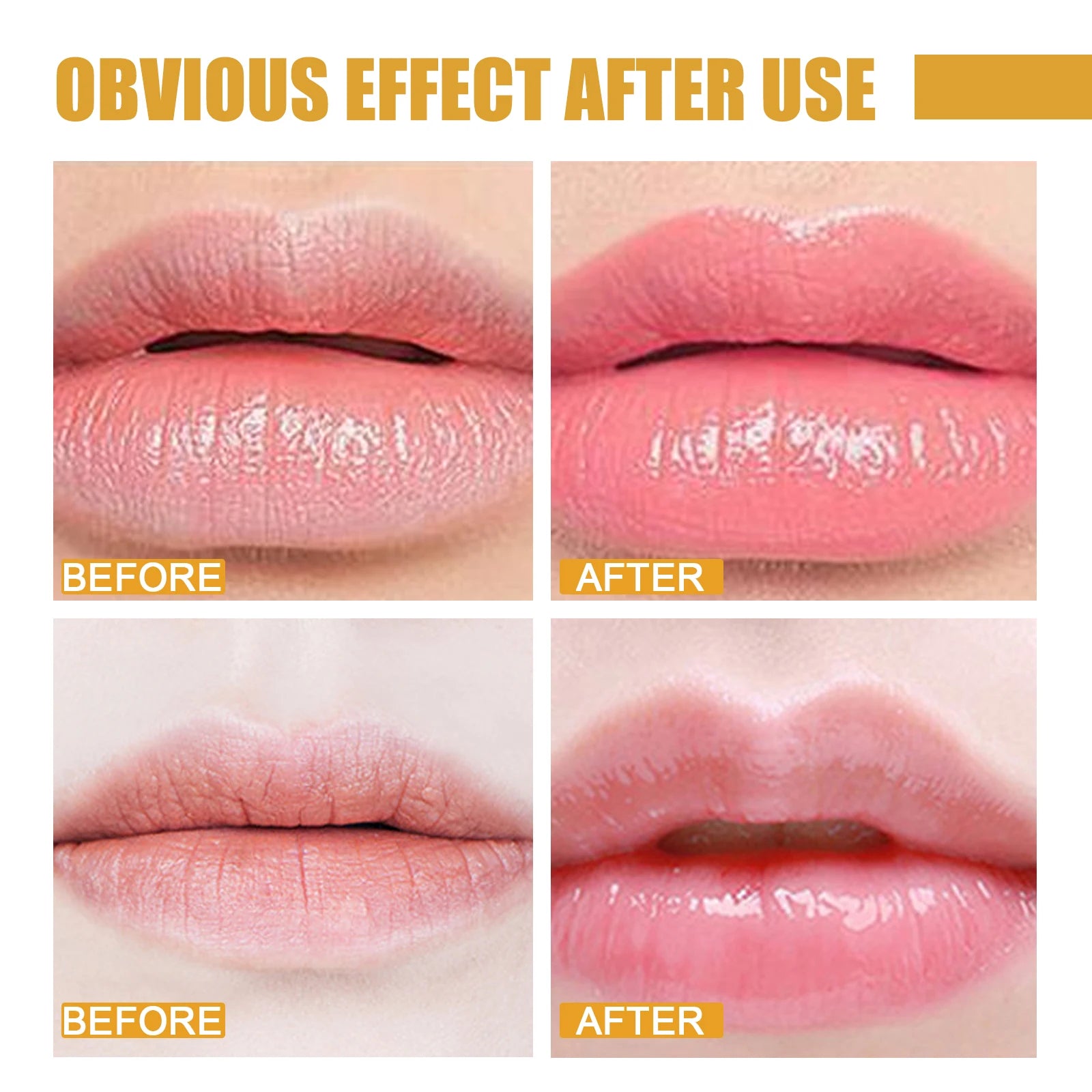 Honey Moisturizing Lip Balm Lip Mask Deep Maintenance Saving Cracking Prevent Dry Lip Care Long-Lasting Female Makeup Product