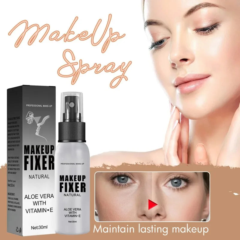 Makeup Setting Spray For Face Transfer-proof Long-lasting Oil-free No Creasing No Separation Refreshing Quick Fixer Makeup Spray