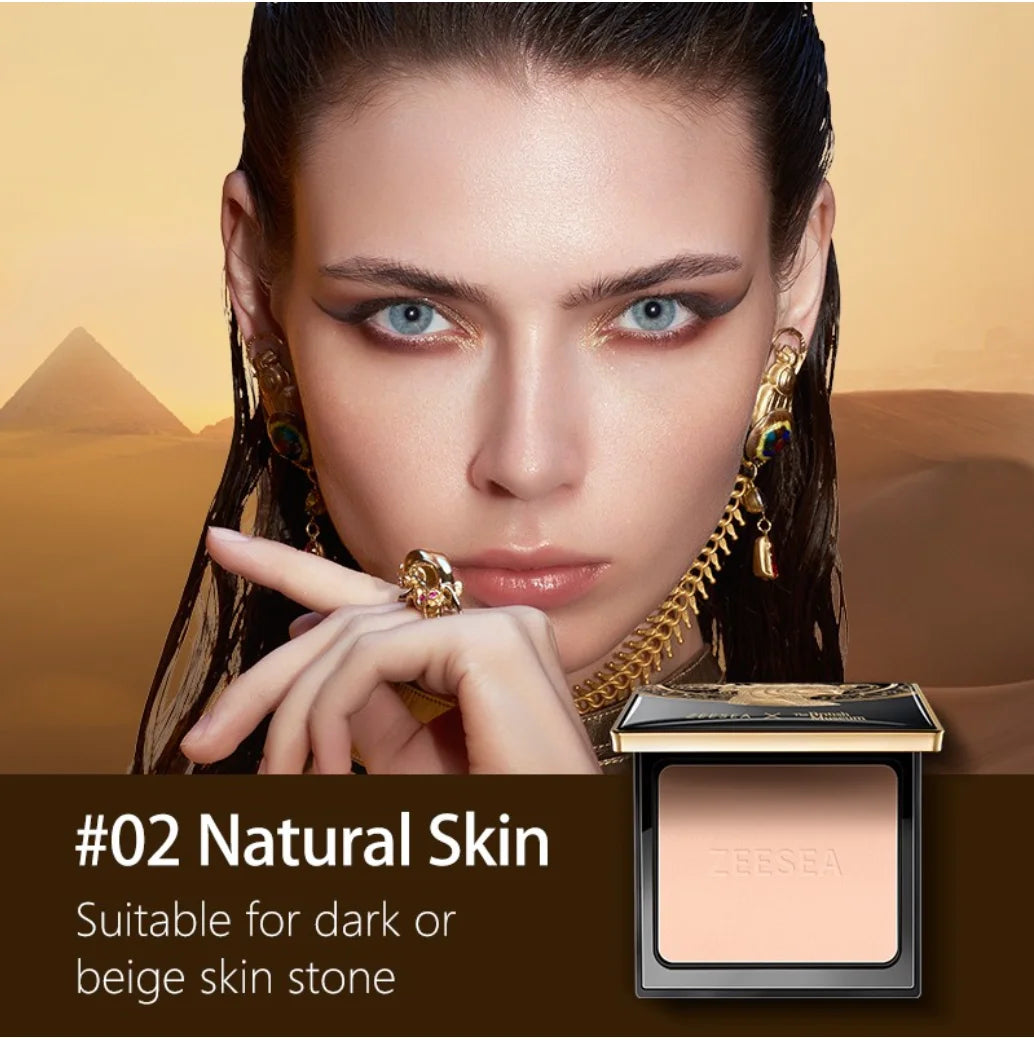 ZEESEA Oil-control Compact Powder Pressed Powder Concealer Waterproof Sweatproof Lightweight Makeup Women Beauty Cosmetics