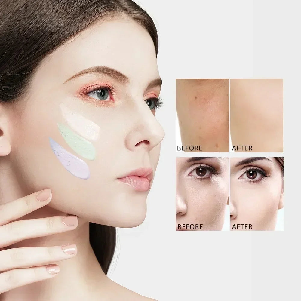 ZEESEA Barrier BB Cream Primer Concealer Liquid Foundation Moisturizing Longlasting Waterproof Invisible Pores Whitening Makeup