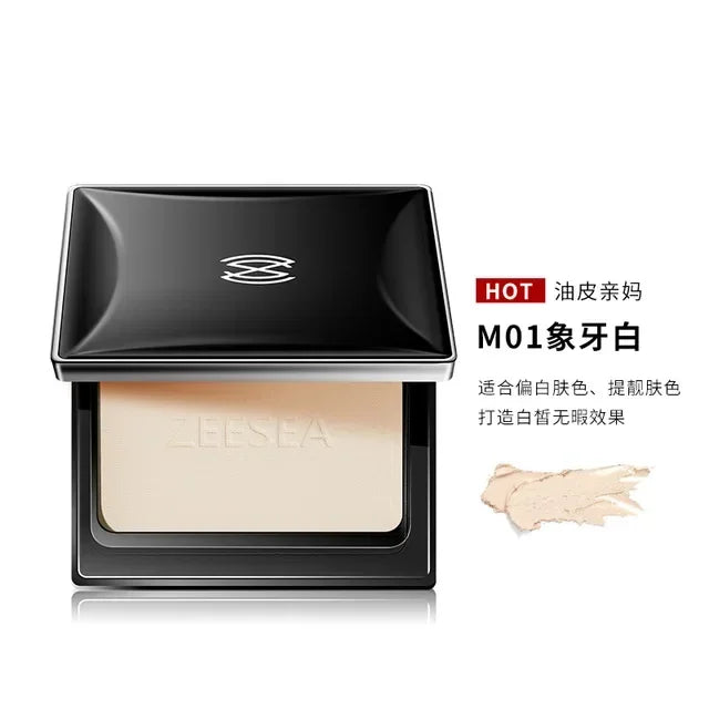 ZEESEA Compact Foundation Powder Natural Light Coverage Matte Soft Waterproof Oil Control Setting Powder Cosmetics Wholesale Hot