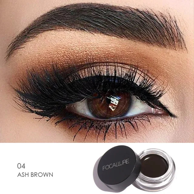 Wholesale FOCALLURE Eyebrow Cream Gel Enhancers Long-lasting Waterproof Eye Brows Pomade Gel With Brushes For Women Makeup