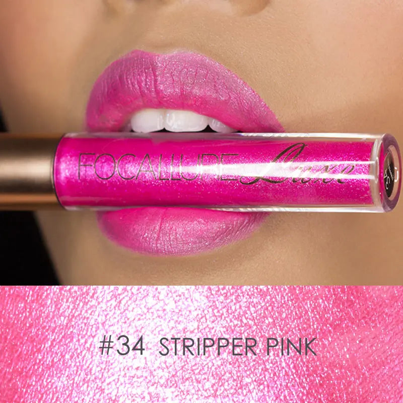 Focallure Wholesale Hot Liquid Lipgloss Matte Lipstick 37 Colors Waterproof Lip Stick Lip Tint Long Lasting Lips Makeup Woman