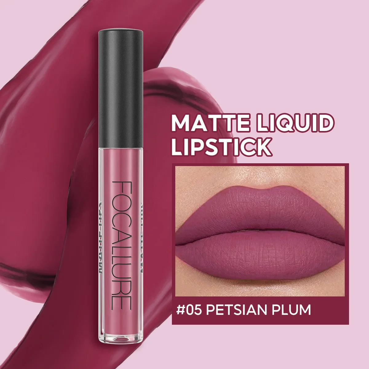 Focallure Wholesale Hot Liquid Lipgloss Matte Lipstick 37 Colors Waterproof Lip Stick Lip Tint Long Lasting Lips Makeup Woman