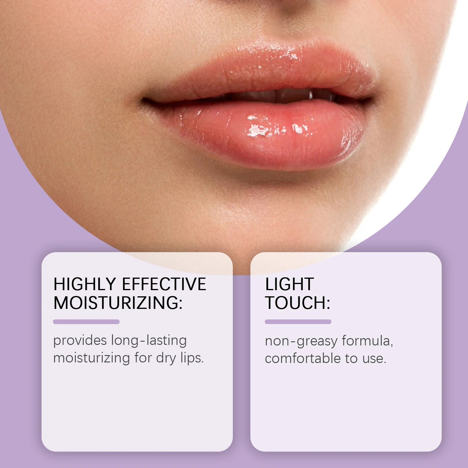 EELHOE Moisturizing Lip Balm Colorless Nourishing Anti-dryness Anti-Cracking lipstick Gloss More Shiny Exfoliating Easy Lip Care