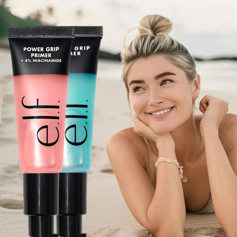 Elf Power Grip Primer Gel-Based Moisturizing Facial Primer Refreshing For Tightening Makeup Base Long-lasting Makeup