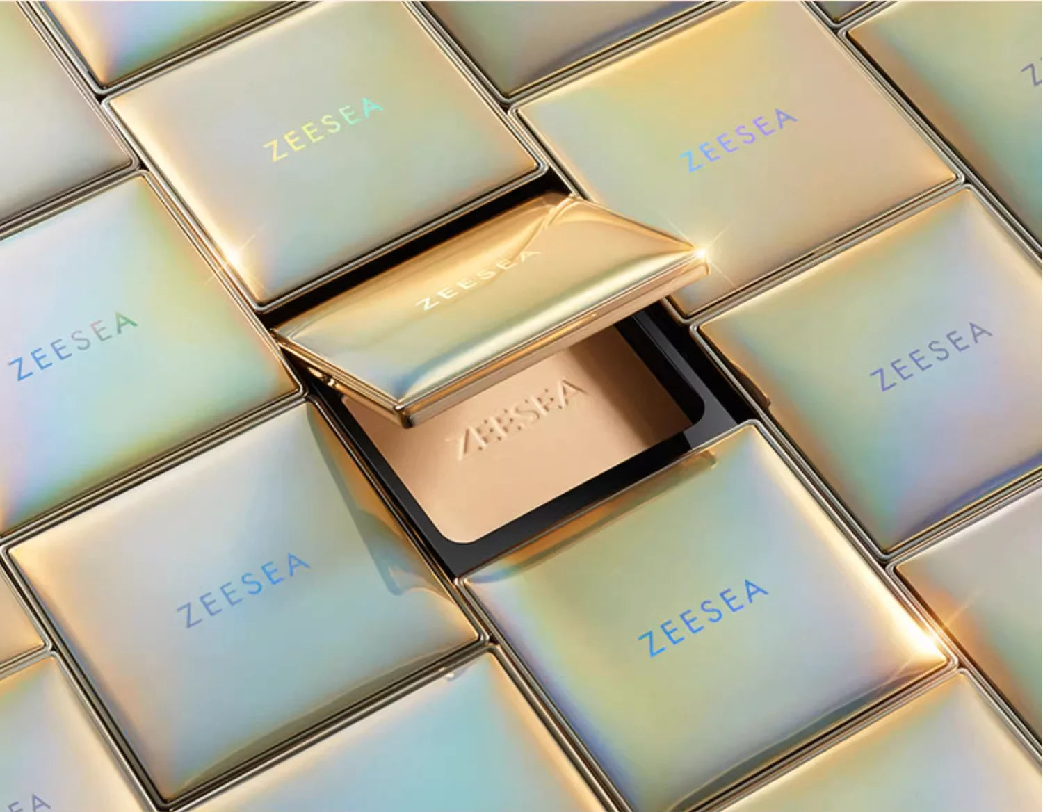 ZEESEA Oil-control Compact Powder Pressed Powder Concealer Waterproof Sweatproof Lightweight Makeup Women Beauty Cosmetics