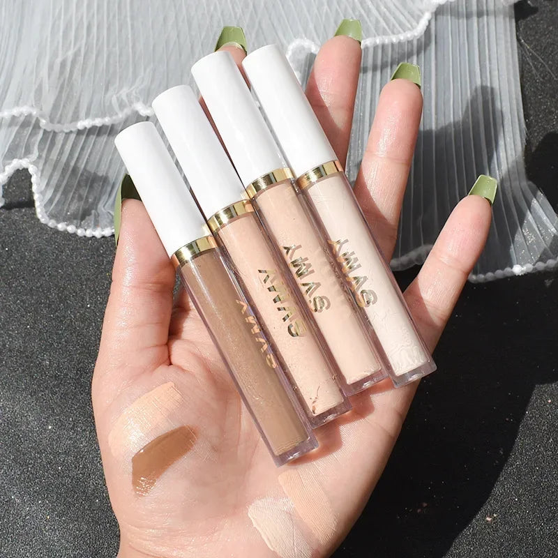 4 Colors Liquid Concealer Cream Waterproof Moisturizing Long Lasting Cover Acne Dark Circles Foundation Contouring Cosmetics