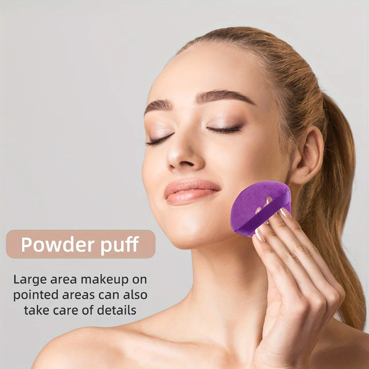 20/40pcs Makeup Brush And Sponge Set Professional Makeup Brush Set Triangle Powder Puff Clean Powder Puff Makeup Tool Set