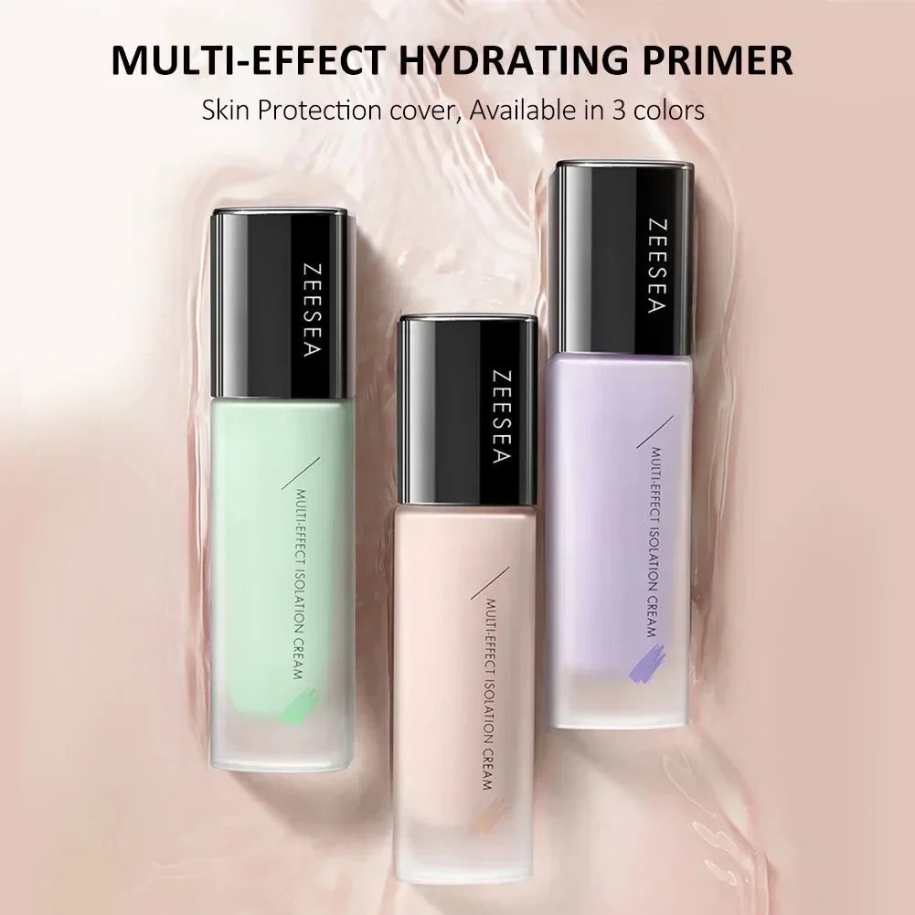 ZEESEA Barrier BB Cream Primer Concealer Liquid Foundation Moisturizing Longlasting Waterproof Invisible Pores Whitening Makeup