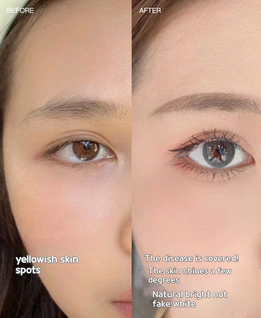 ZEESEA Liquid Foundation Concealer Primer Moisturizing Oil Control LongLasting Full Coverage Natural Dry Oliy Skin 30g
