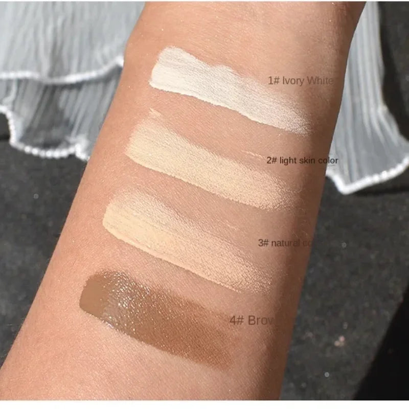 4 Colors Liquid Concealer Cream Waterproof Moisturizing Long Lasting Cover Acne Dark Circles Foundation Contouring Cosmetics
